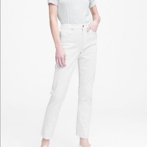 NWTBanana Rep Mid-Rise Relaxed Straight Ankle Jean